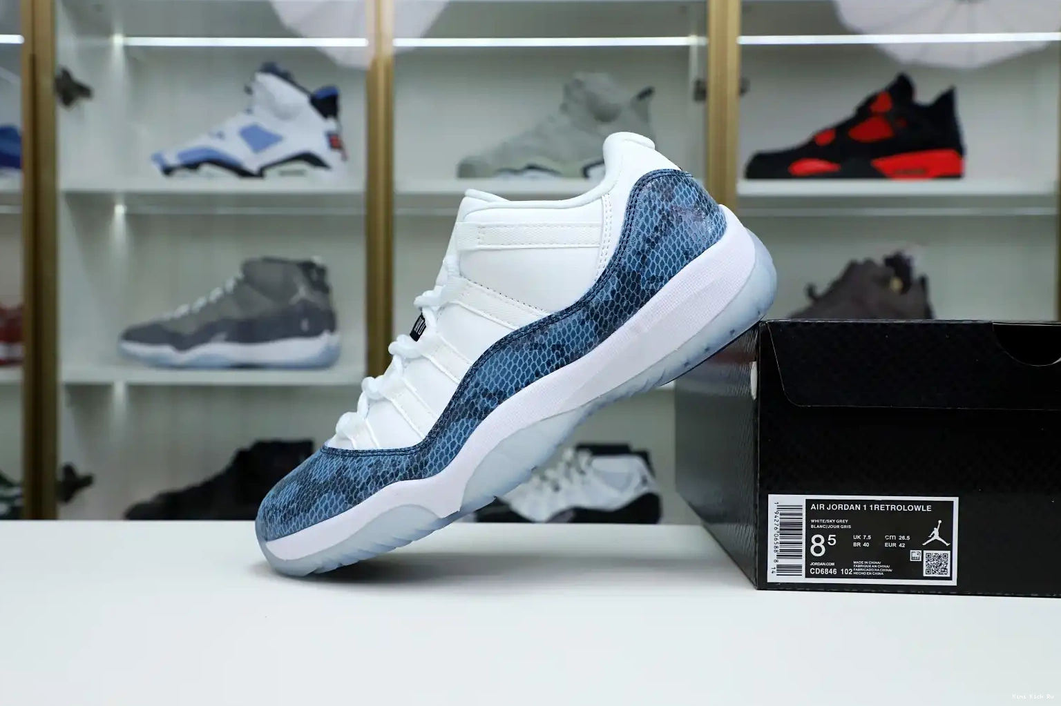 “navy Jordan Jordan 11 snakeskin” Air Kimikick 0517